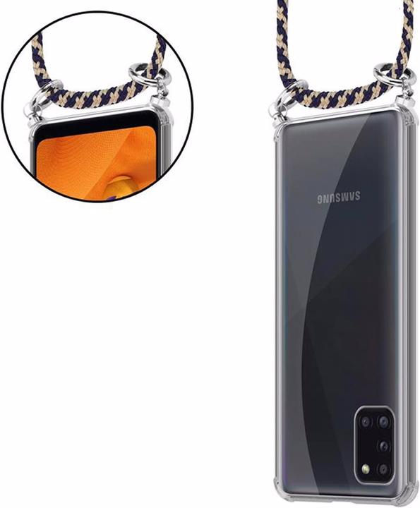 Produktbild Cadorabo TPU Handy Kette SILBER Cover