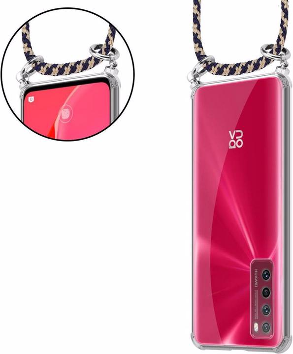 Produktbild Cadorabo TPU Handy Kette SILBER Cover