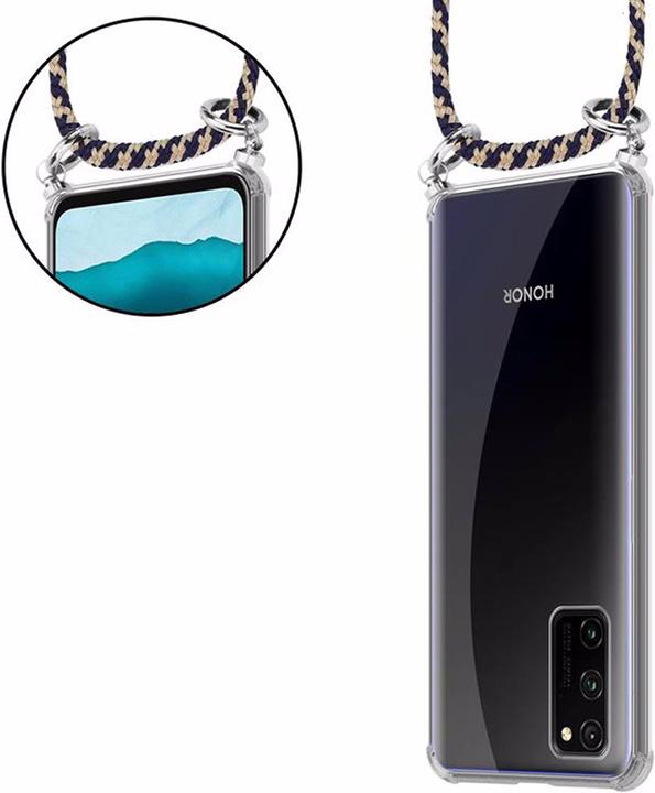 Produktbild Cadorabo TPU Handy Kette SILBER Cover