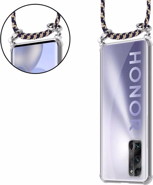 Produktbild Cadorabo TPU Handy Kette SILBER Cover