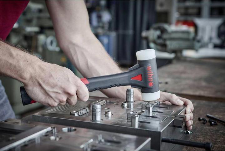 Productafbeelding Wiha FibreBuzz® soft-face hamer terugslagvrij, polyamide slagkop 320 mm | 44598 (740 g)