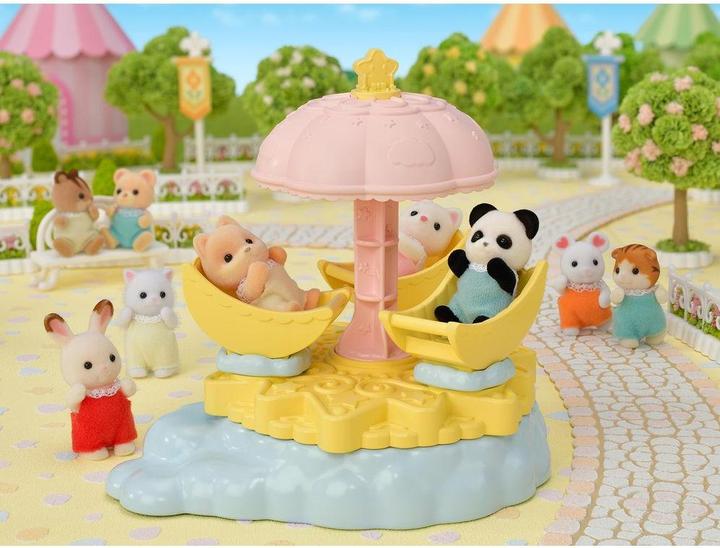 Actual product image Sylvanian Families Baby Star Carousel