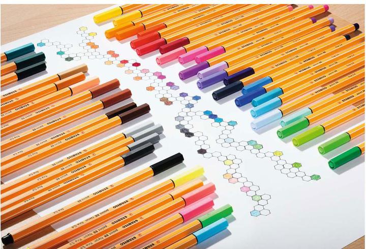 Produktbild STABILO point 88 Fineliner (Schwarz, 1 x)