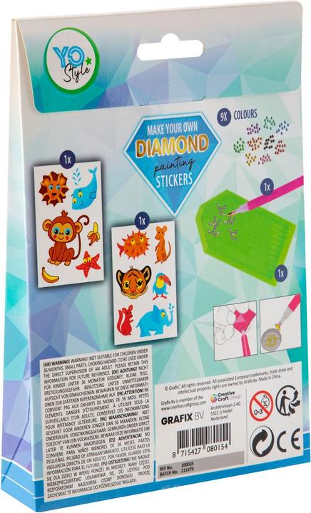 Produktbild Grafix Machen Sie Ihre eigenen Diamond Painting Aufkleber