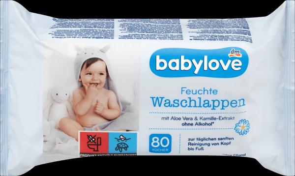 dm babylove Wet washcloths