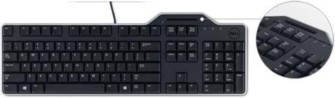 Produktbild Dell KB813 Smartcard Reader USB Keyboard (US, Kabelgebunden)
