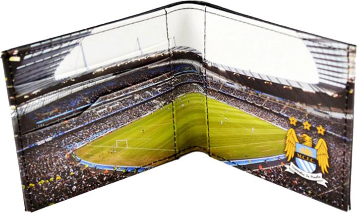 Produktbild Manchester City FC Leder Geldbörse mit Stadium Motiv
