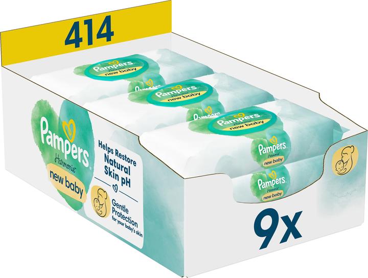 Image du produit Pampers Harmonie Nouveau Bébé (414 pièce(s))