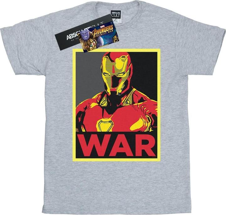 Image du produit Mens Avengers Infinity War Iron Man War T-Shirt (L)