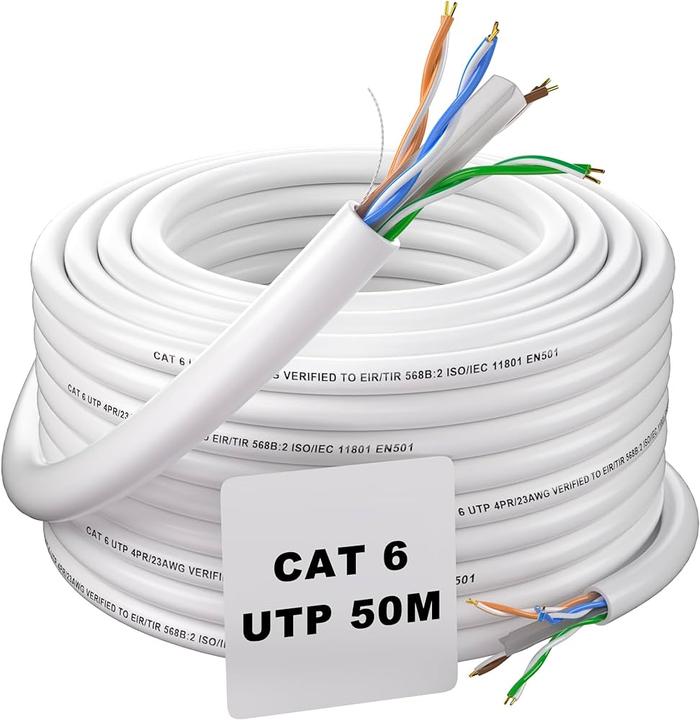 Actual product image Digitus Fttx installation kit LC/APC pre-assembled/4-fibre/50m (S/FTP, CAT6, 50 m)