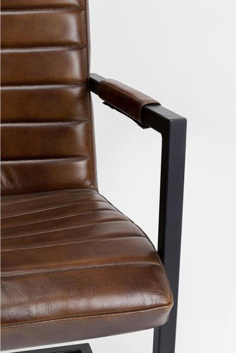 Immagine prodotto Kare Design Sedia a sbalzo Lola Leather Brown