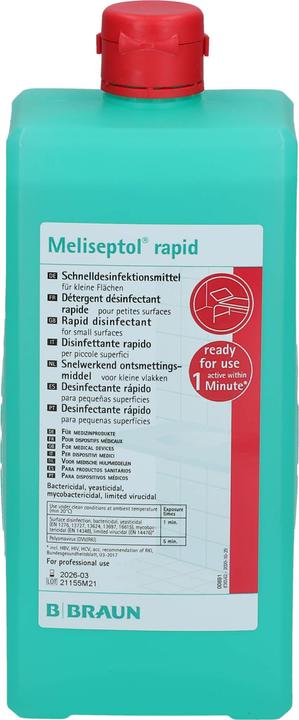Produktbild Meliseptol Alkoholische Schnelldesinfektion (1000 ml)