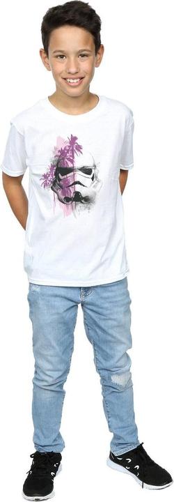 Produktbild Star Wars Rogue One Stormtrooper Palm Trees TShirt Jungen (152, 158)