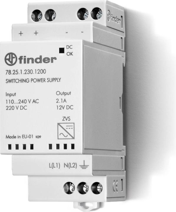 Actual product image Finder Switching power supply 12 V 25 W
