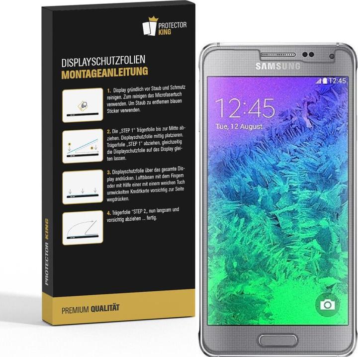 Produktbild Protectorking 4x Displayschutz HD Klar (4 Stück, Samsung Galaxy Alpha)