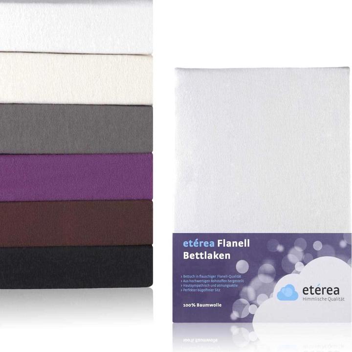 Actual product image Etérea Flannel Bed Sheet (150 x 250 cm)