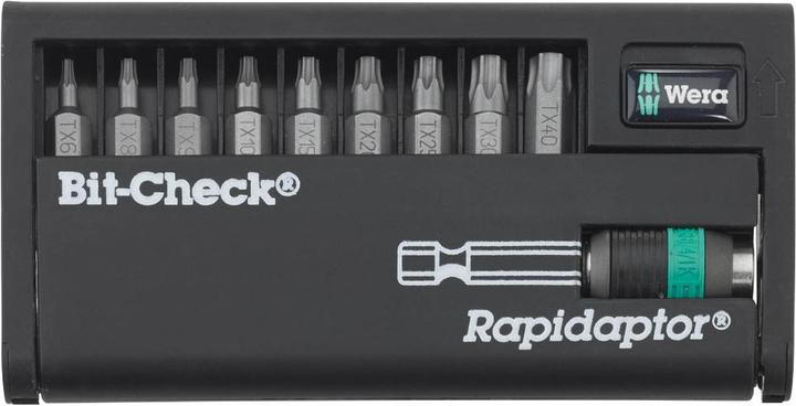 Productafbeelding Wera Bitset 10 stuks 8667-9/Z TORX (Zeskantbus TX M10, Zeskantbus TX M15, Zeskantbus TX M20, Zeskantbus TX M30, Zeskantbus TX M6, Zeskantbus TX M8, Zeskantbus TX M9, Zeskantbus TX M25, Zeskantbus TX M40)