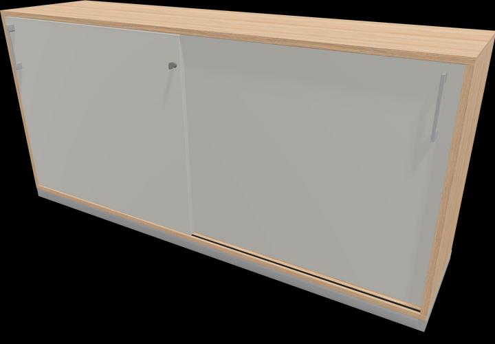 Actual product image Narbutas Choice sliding door cabinet (160 x 40 x 76 cm)