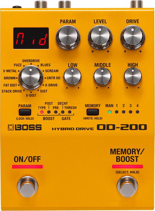 BOSS (Electronics) OD-200 Hybrid Drive Pedal