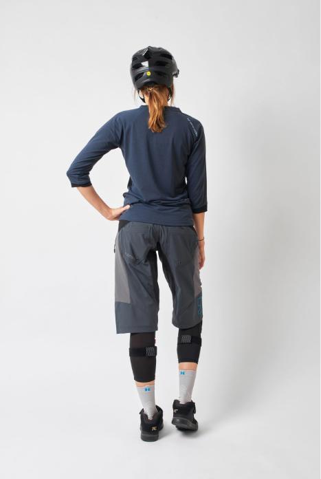 Produktbild dirtlej Trailscout Shorts Half & Half Ladies, grau/peach, S (S)