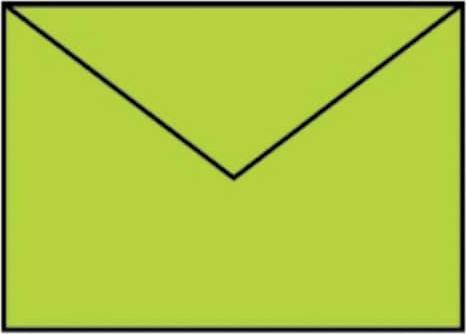 Actual product image Magni Envelopes Coloretti B6 5s light green (B6, 5 x)