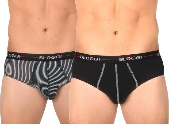 Produktbild Sloggi Men Start Midi 2er-Pack (XL, 2er Pack)