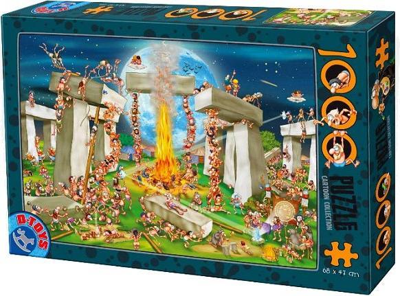 Immagine prodotto D-Toys Puzzle 1000 pieces - Cartoon - Stonehenge (1000 pezzi)