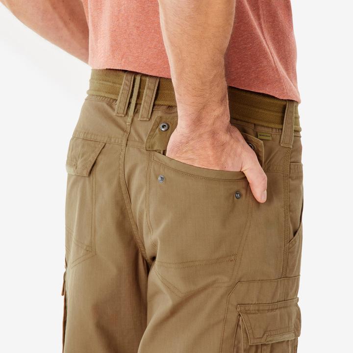 Produktbild Forclaz Zip-Off-Hose Cargohose Herren Trekking Backpacking - Travel 500 braun (46)