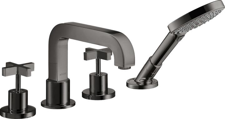 Actual product image Axor Citterio 4-hole bath rim fitting with cross handles