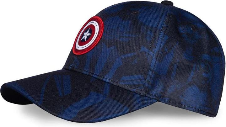 Immagine prodotto Difuzed Capitan America - Cappellino regolabile AOP (Taglia unica)