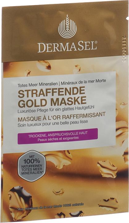 Produktbild DermaSel Maske Gold deutsch/französisch (12 ml)