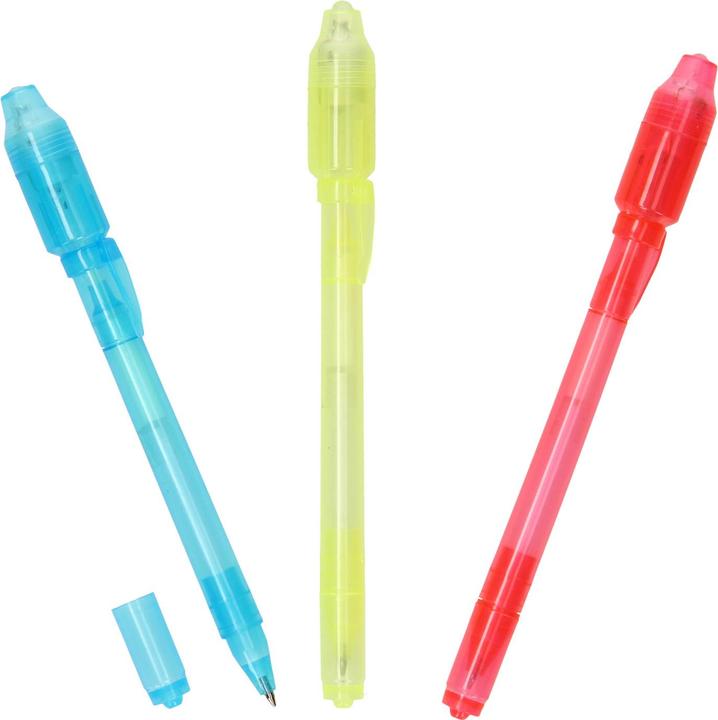Produktbild Sombo 2 in 1 Geheim-Stift (Blau, Gelb, Rot, Assortiert, 1 x)