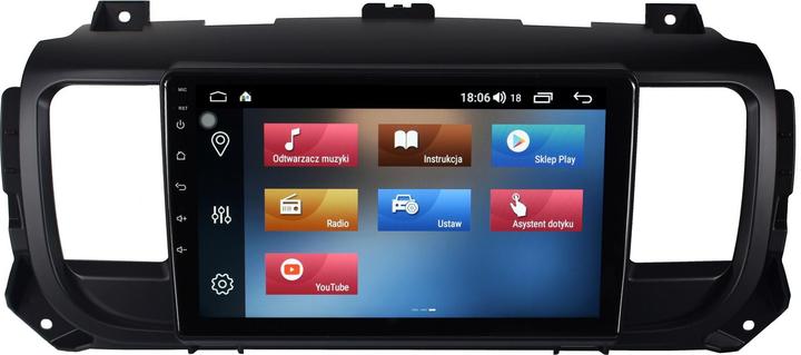 Actual product image No Name GPS Navigationsradio Peugeot Expert 2016-2021 Android