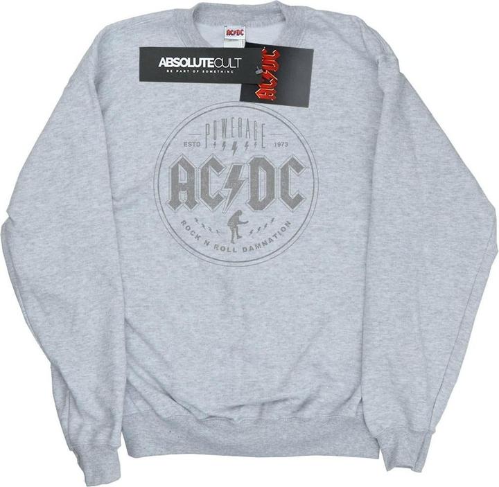 Produktbild AC/DC Rock N Roll Damnation Black Sweatshirt Mädchen (152, 158)