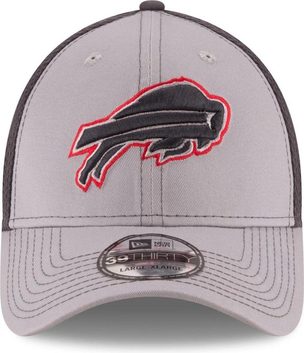Actual product image New Era 39Thirty Stretch Mesh Cap - Buffalo Bills - L/XL (XL)