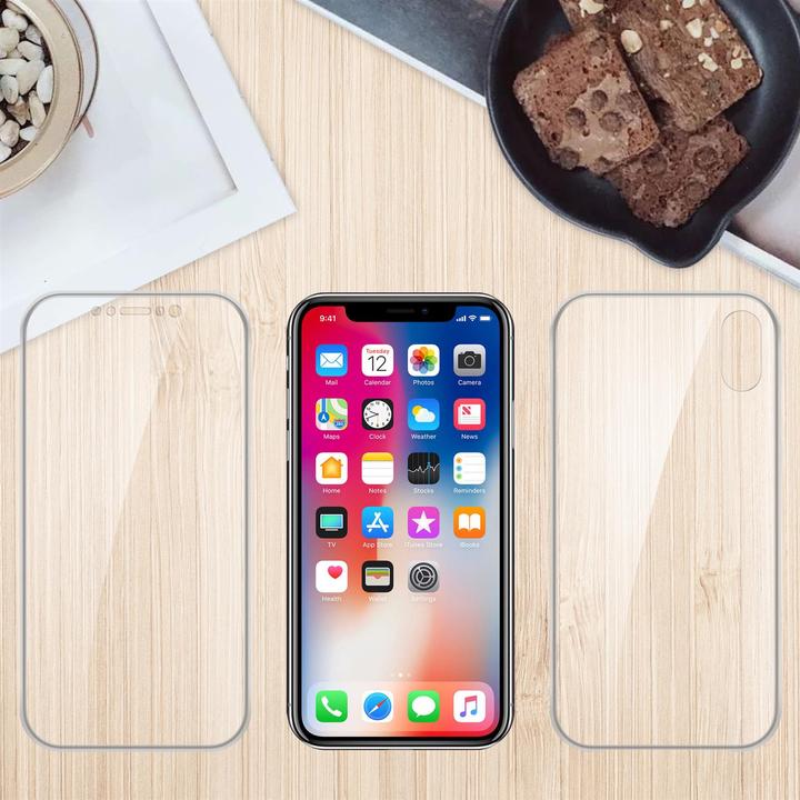 Productafbeelding Cadorabo TPU 360 graden hoesje (Apple iPhone X)