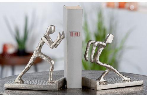 Produktbild Gilde Aluminium Buchstütze "Hold" antik