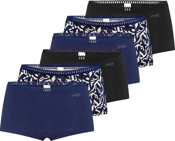 Actual product image Sloggi Pack of 6 GO Crush short briefs (L, pack of 6)