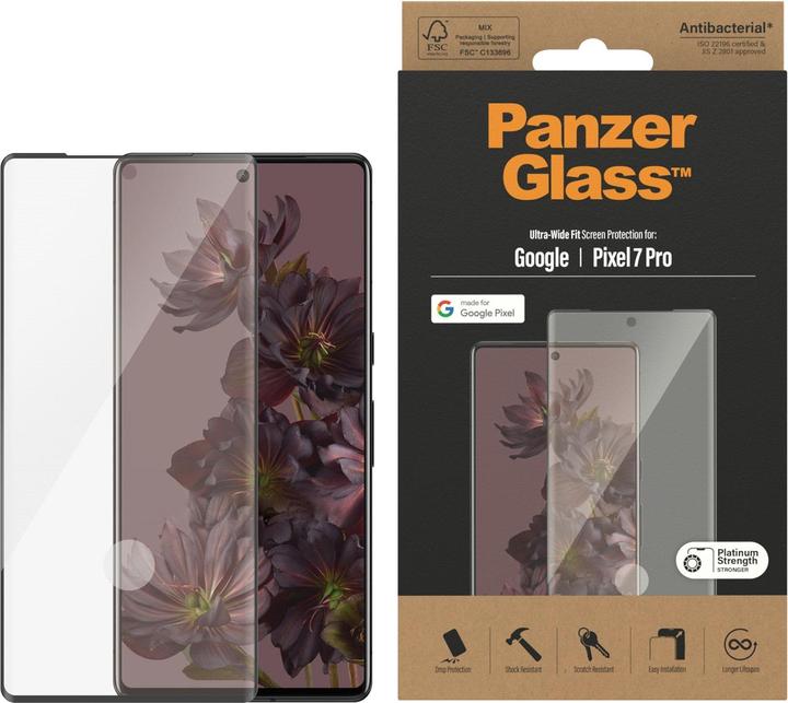 Actual product image PanzerGlass Edge-to-edge (1 Piece, Google Pixel 7 Pro)