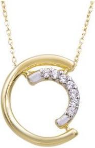 Image du produit Passion COLLIER OR 9 KT - BICOLORE - ZIRCONIA - 40+2 CM
