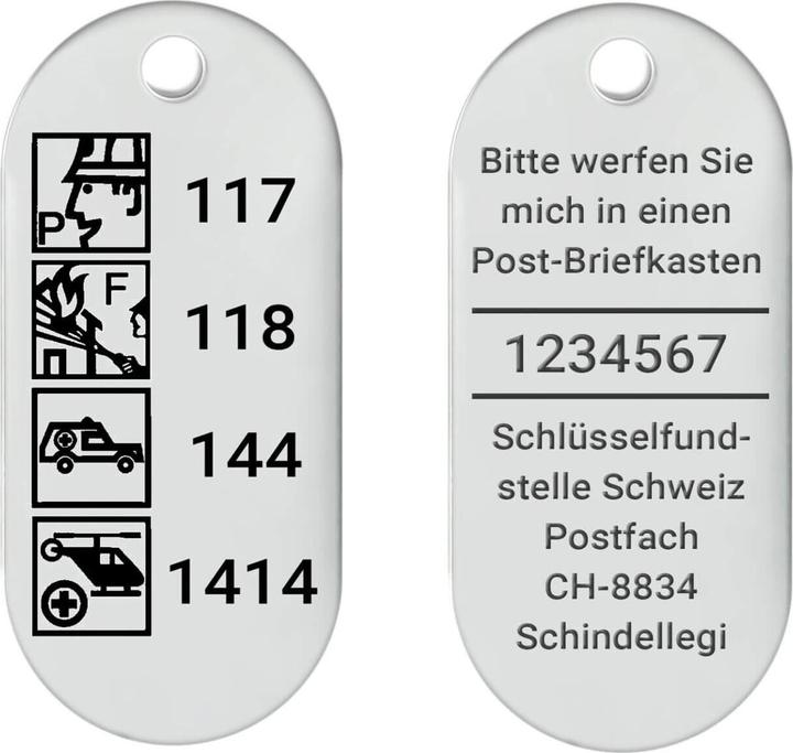 Image du produit Schlüsselfundstelle Schweiz Jeton de découverte de clés