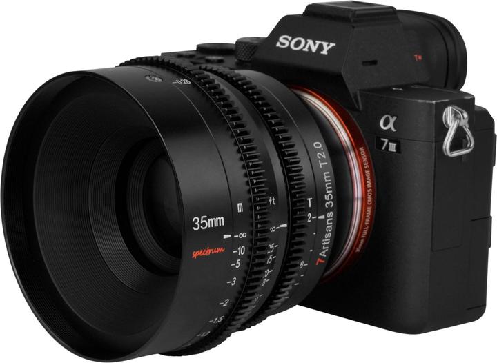 Image du produit 7artisans Spectrum 35mm T2.0 Sony E (Sony E, Plein format)