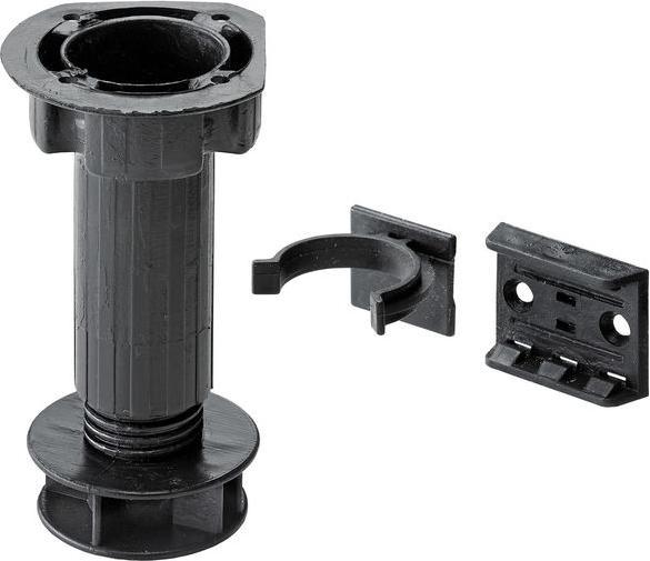Image du produit Hettich Sockelverstellfu 100 mm, Kunststoff schwarz, 4 Stck