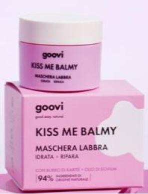 Immagine prodotto Goovi KISS ME BALMY Maschera labbra idratante e riparatrice Ds 10 ml (10 ml)