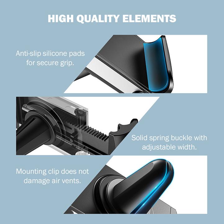 Immagine prodotto Crong Porta terminale universale per auto Smart CRG-CH2-BLK