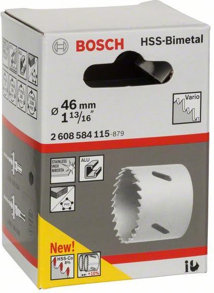Produktbild Bosch Professional Zubehör Lochsäge HSS-Bimetall für Standardadapter, 46 mm, 1 13/16-Zoll (46 mm)