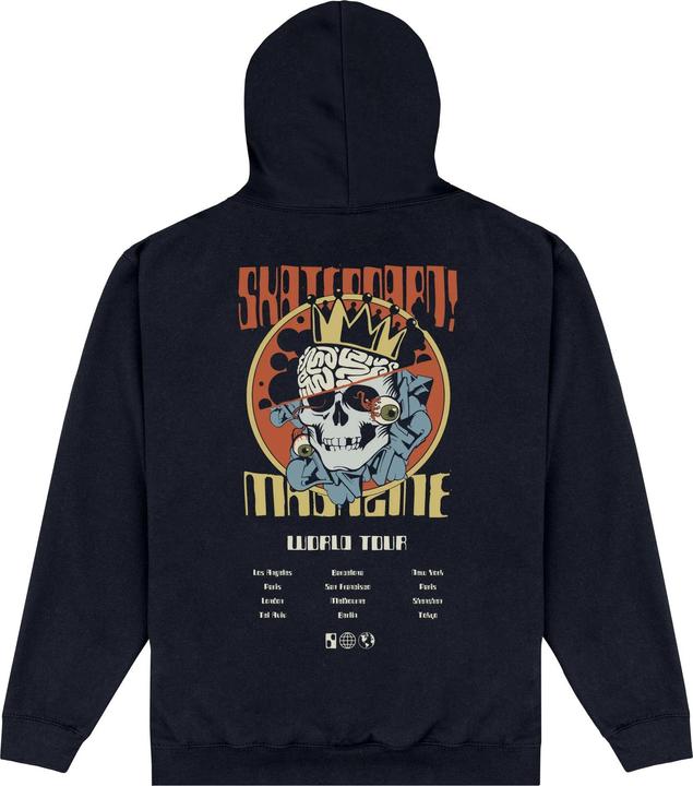 Produktbild Skateboard Magazine World Tour Kapuzenpullover (M)