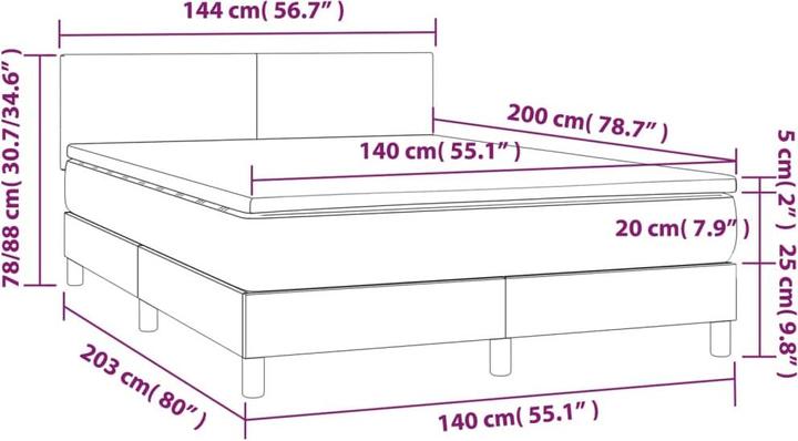Immagine prodotto VidaXL Margot (140 x 200 cm)