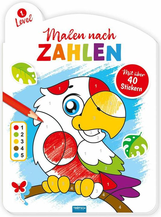 Image du produit Peinture par numéros 1er niveau Livre de coloriage