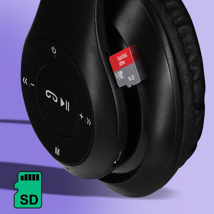 Actual product image Avizar P15 Audio Over-ear Headphones Bluetooth (6 h, Wireless)